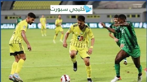 مباراة اتحاد كلباء والعروبة